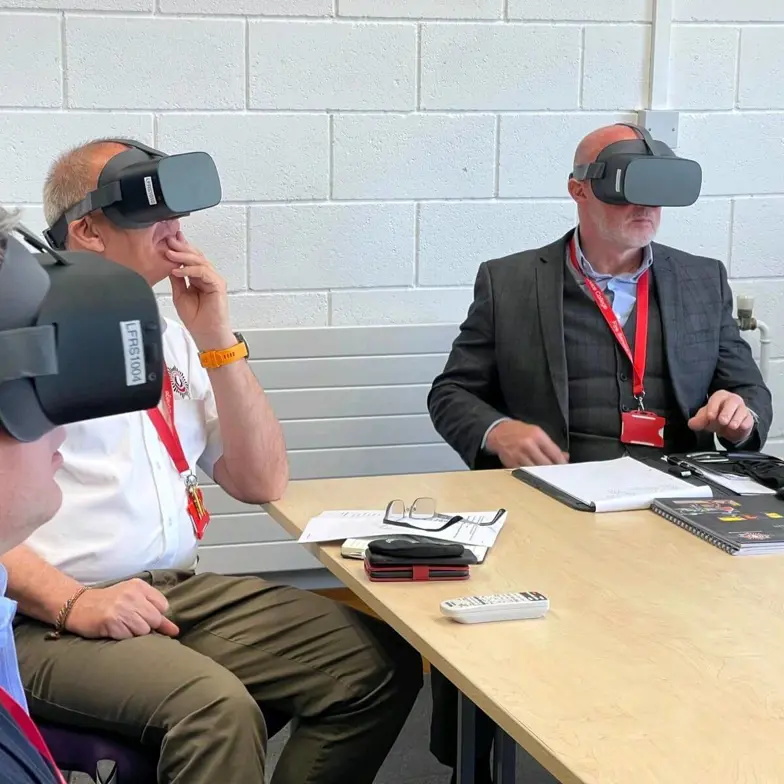 Augmented Reality - Delegates With VR Headsets